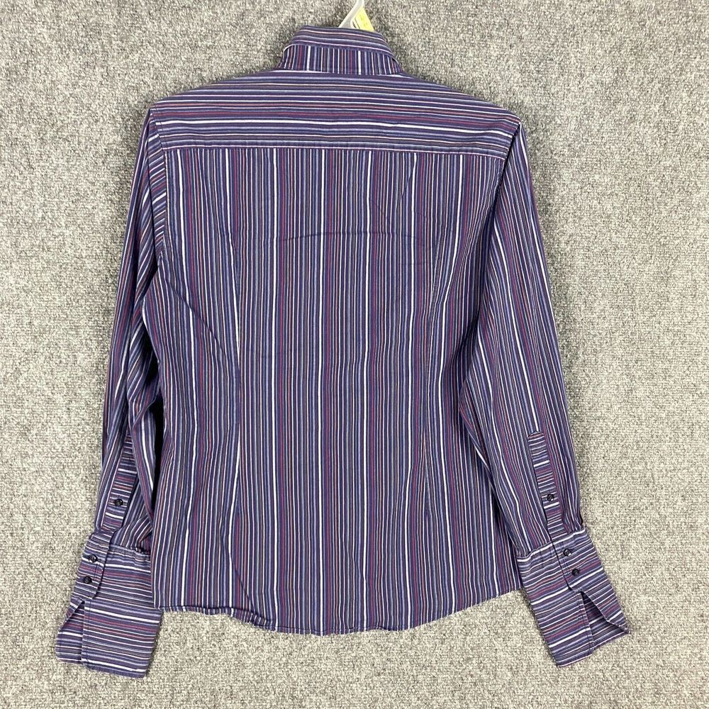 Ben Sherman Dress Shirt Men's Large Vintage Fit Long Sleeve Striped Adults - Picture 7 of 8